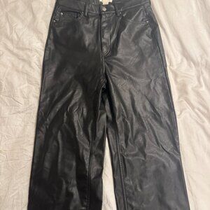 H&M Leather Pants